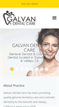 Mobile Screenshot of galvandental.com